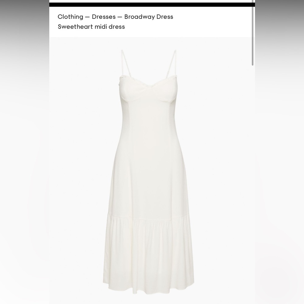 Aritzia Wilfred Broadway White Dress, size 00